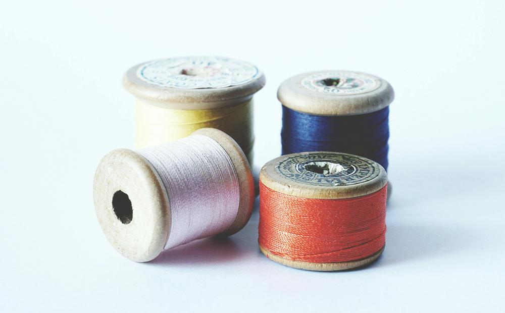 colorful knitting