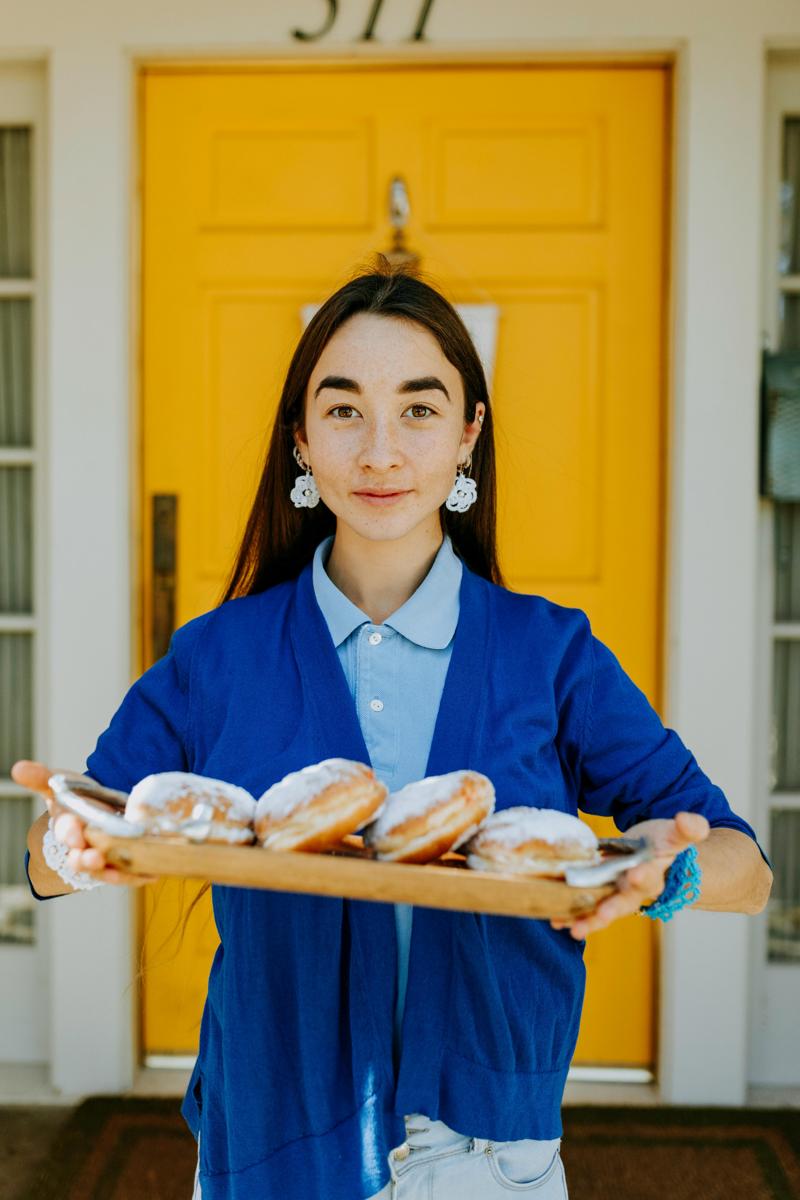 fresh doughnuts